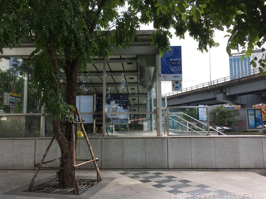 スネークファームの最寄駅であるサムヤン駅